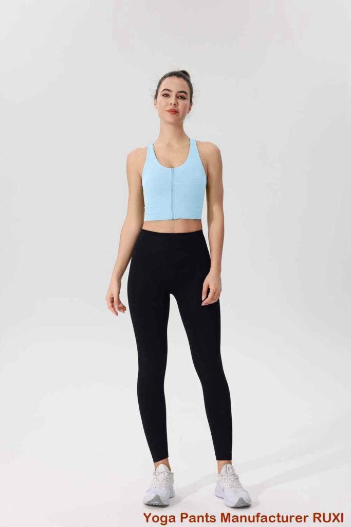 Leggings cropped con bolsillos