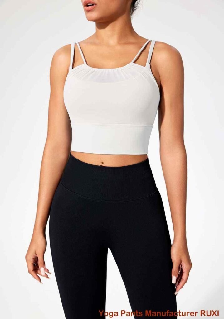 Top corto de yoga RUXI wn543