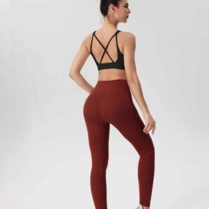 Top de yoga con sujetador incorporado