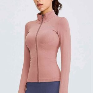 sujetador deportivo rosa brillante