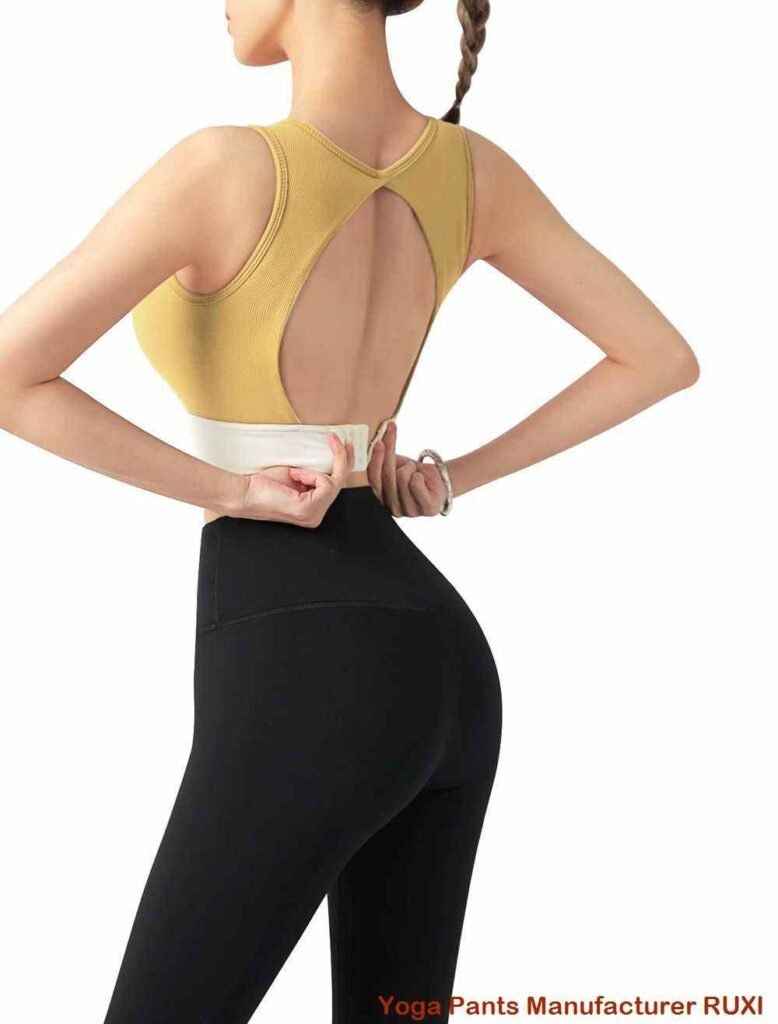 ropa de yoga blanca RUXI wn639