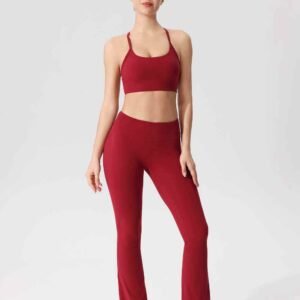 Pantalones de entrenamiento morados