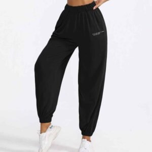 Leggings negros de control de abdomen