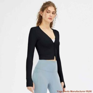 tops de entrenamiento con cuello halter