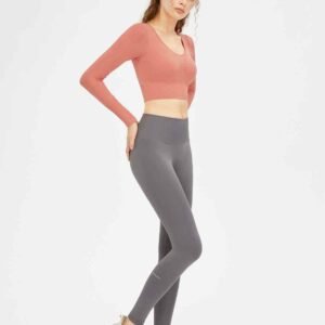 Leggings de yoga de talle medio