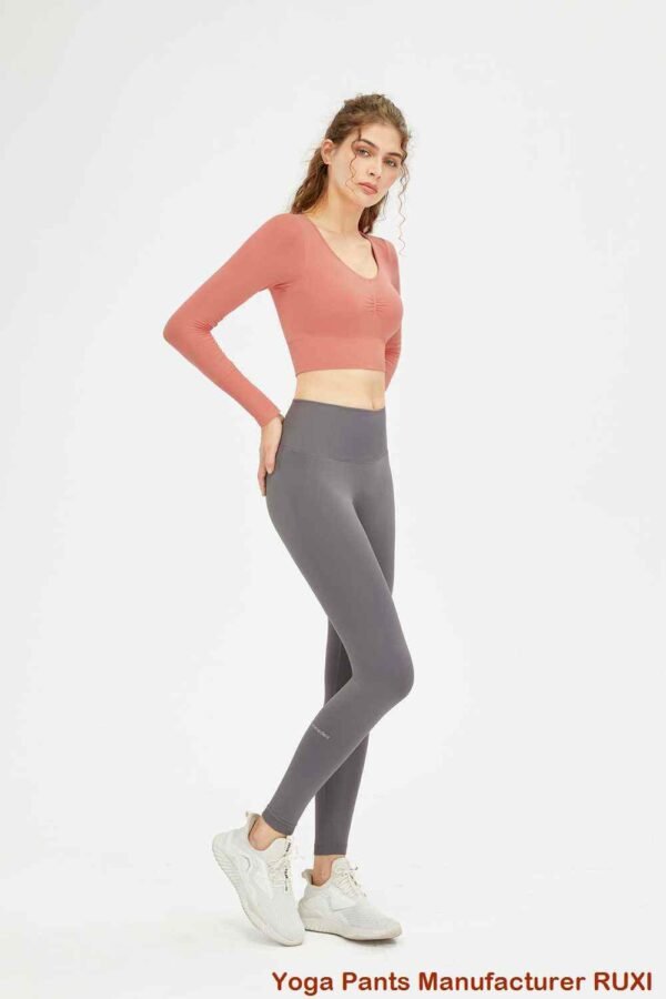 Leggings de yoga de talle medio