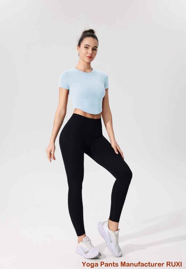 Leggings de entrenamiento metalizados