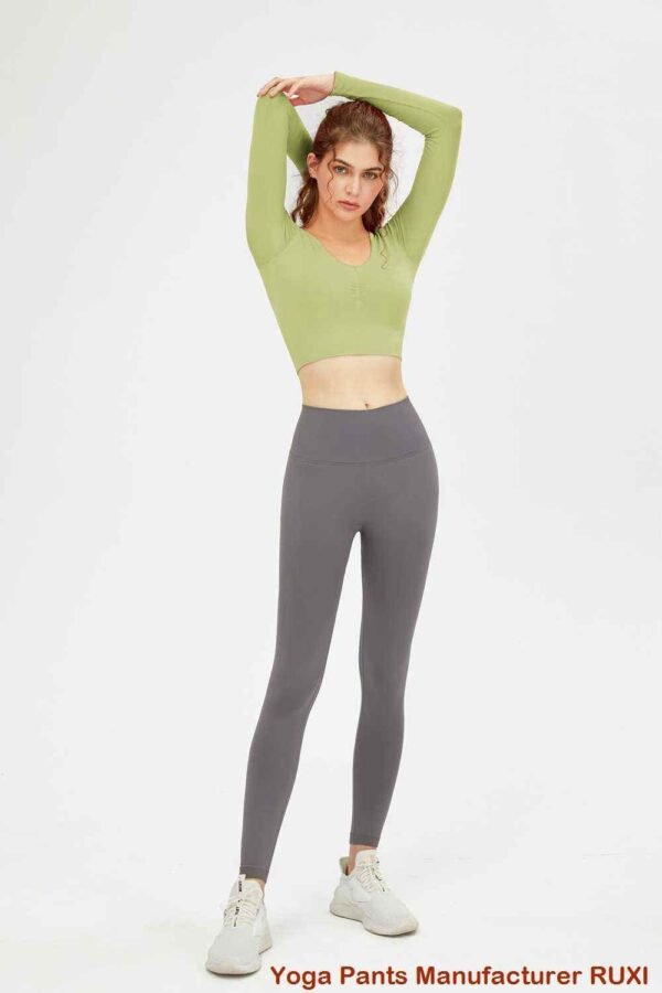 Pantalones de ejercicio de pierna recta