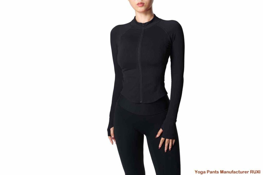 Leggings deportivos negros lisos