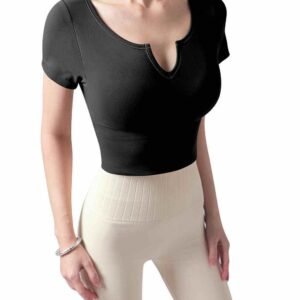 pantalones de yoga de cuero RUXI