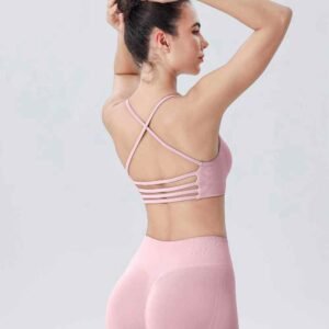 Leggings rosas con bolsillos RUXI