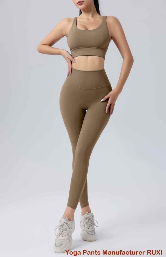 Leggings acampanados de algodón