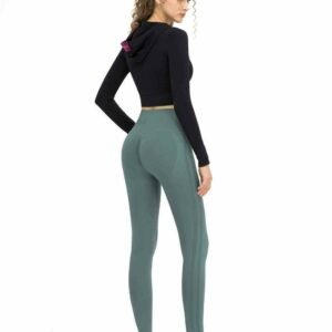 Pantalones negros de cintura alta