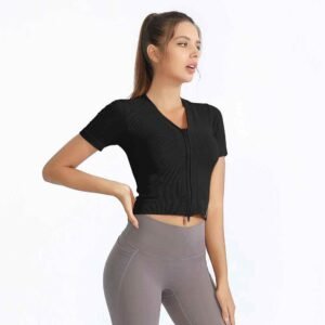 sujetador deportivo de manga larga