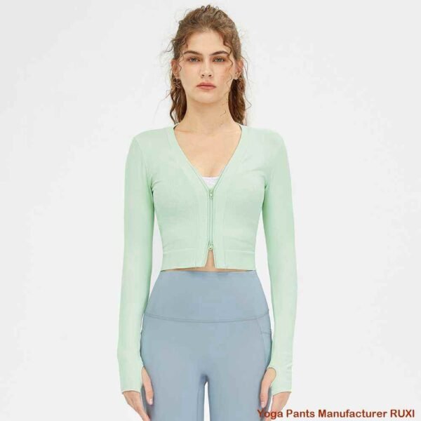 Chaleco deportivo blanco para mujer