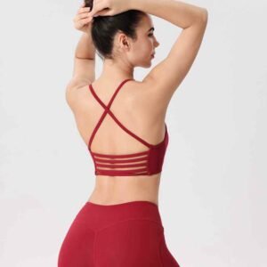 sujetador deportivo con espalda en t